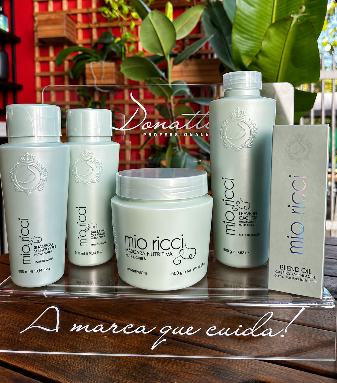 Curadoria de produtos de home care capilar